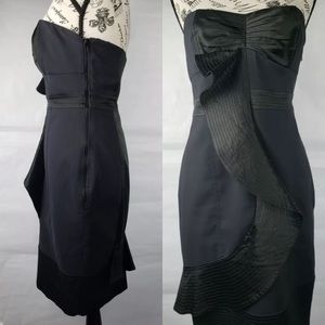 KAREN Millen Black Cocktail Dress 8